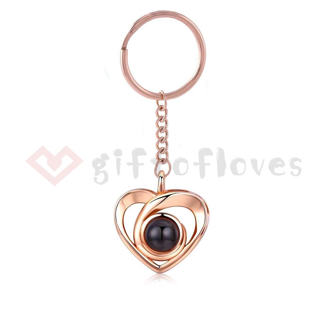 Giftofloves™ Personalized Photo Necklace/Bracelet/Keychain