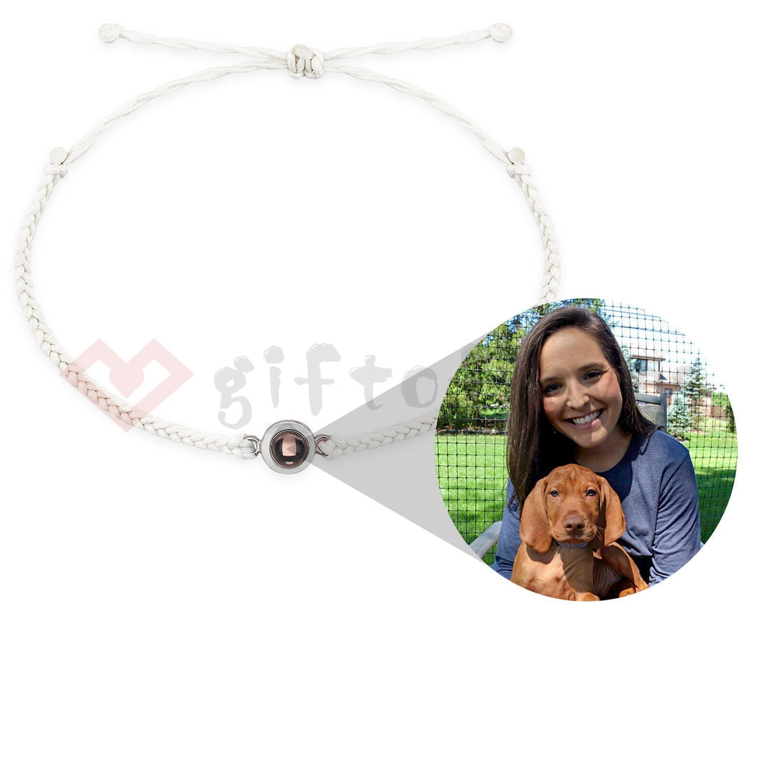 Giftofloves™ Personalized Photo Necklace/Bracelet/Keychain