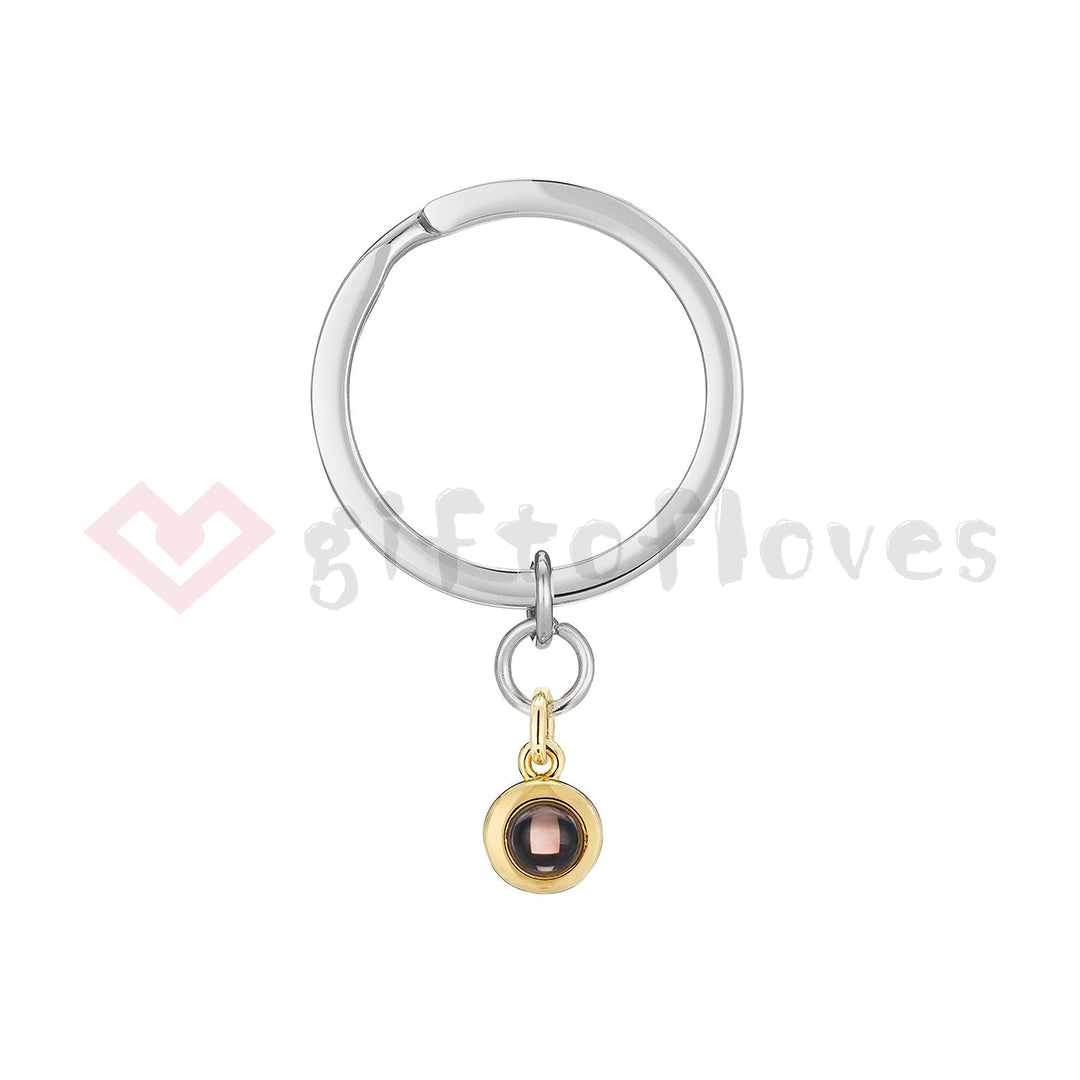 Giftofloves™ Personalized Photo Necklace/Bracelet/Keychain