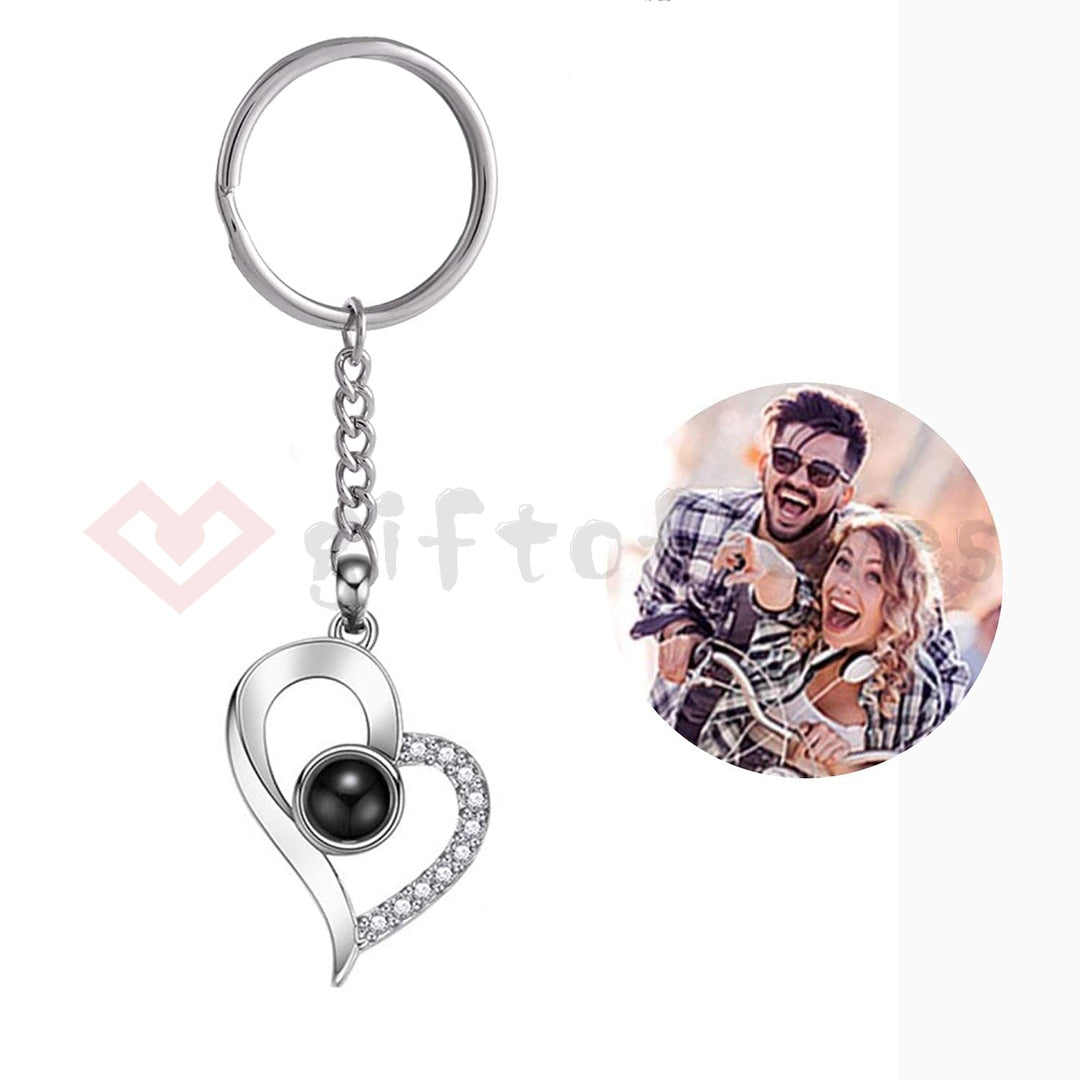 Giftofloves™ Personalized Photo Necklace/Bracelet/Keychain