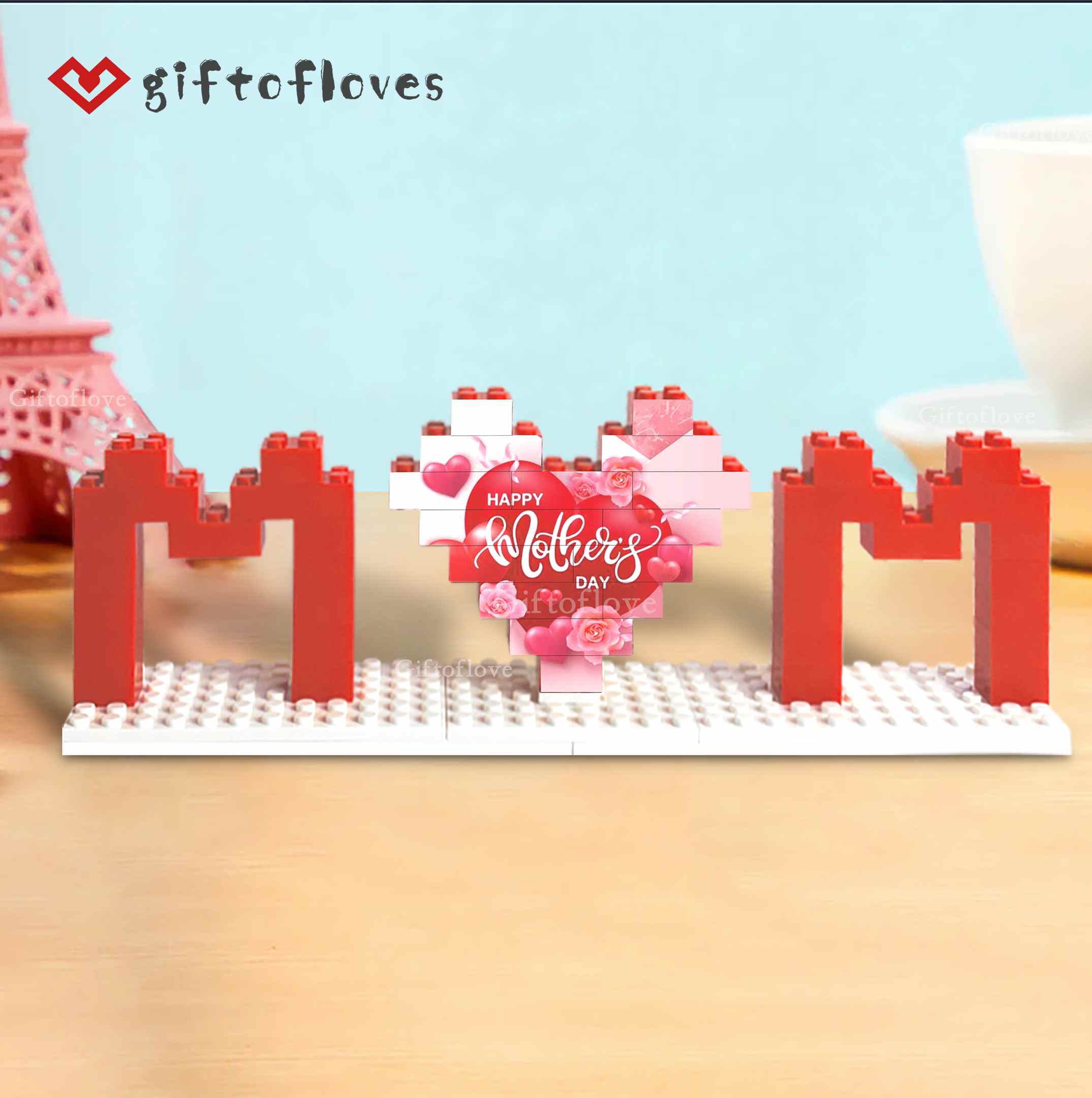 50%OFF⭐️Personalised Brick Puzzles Photo Block Gifts for Mom or Lovers