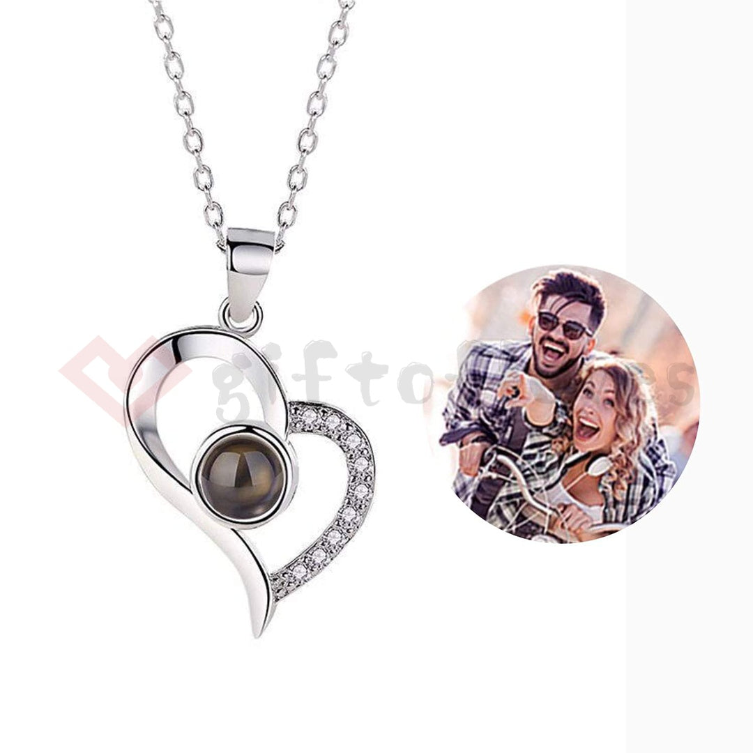 Giftofloves™ Personalized Photo Necklace/Bracelet/Keychain