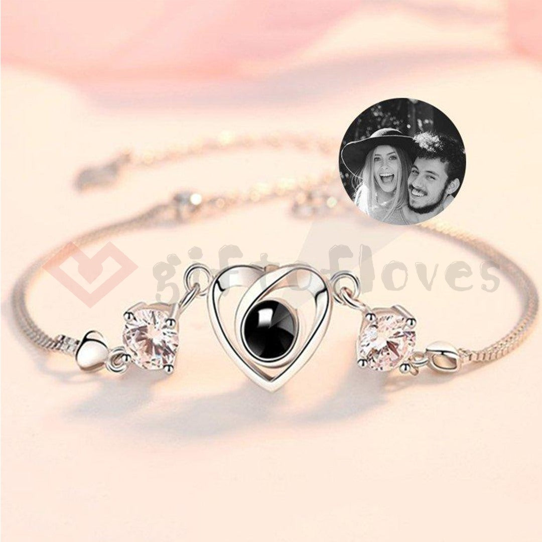 Giftofloves™ Personalized Photo Necklace/Bracelet/Keychain