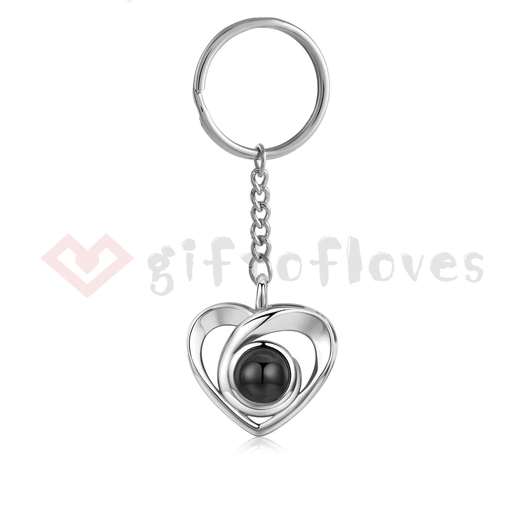 Giftofloves™ Personalized Photo Necklace/Bracelet/Keychain