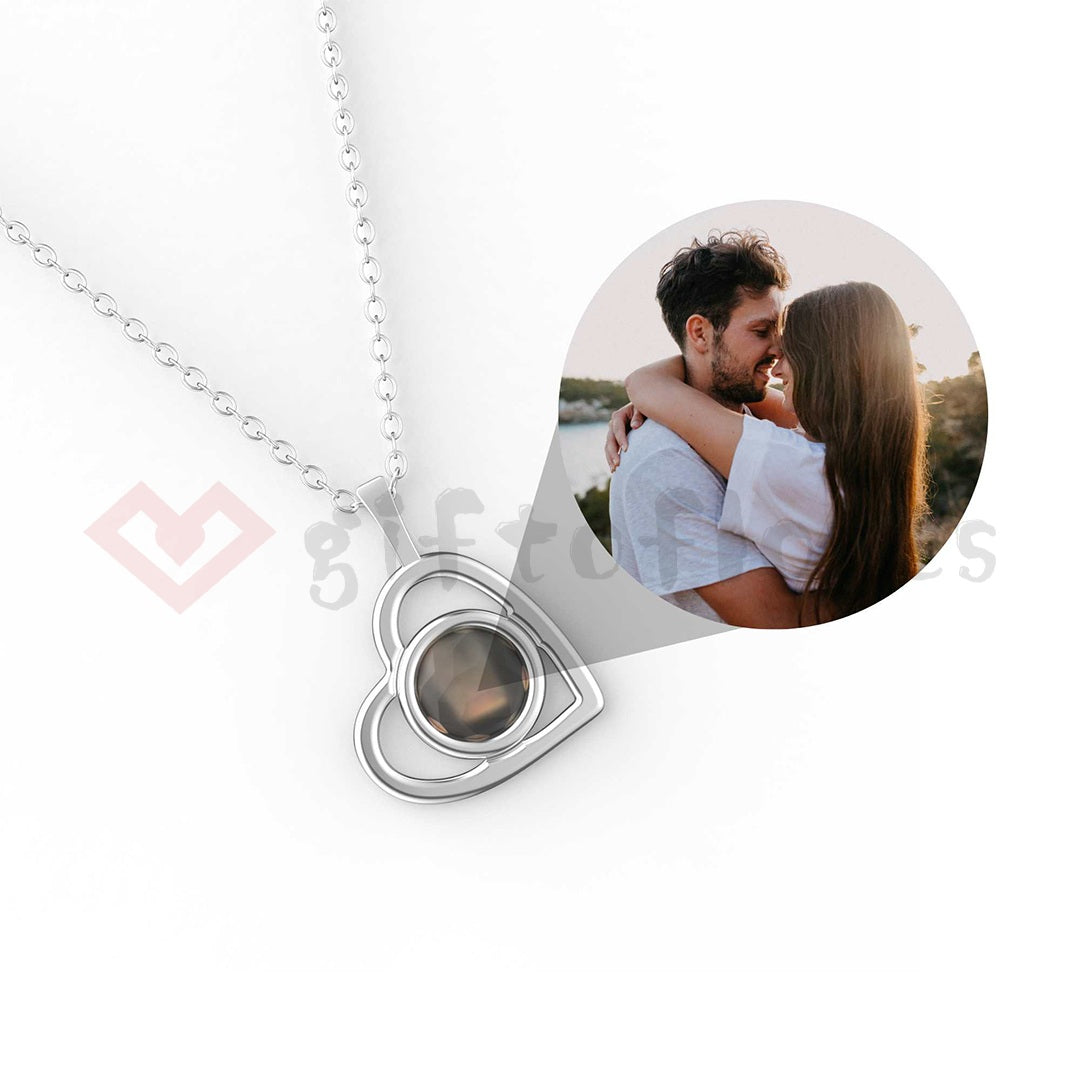 Giftofloves™ Personalized Photo Necklace/Bracelet/Keychain