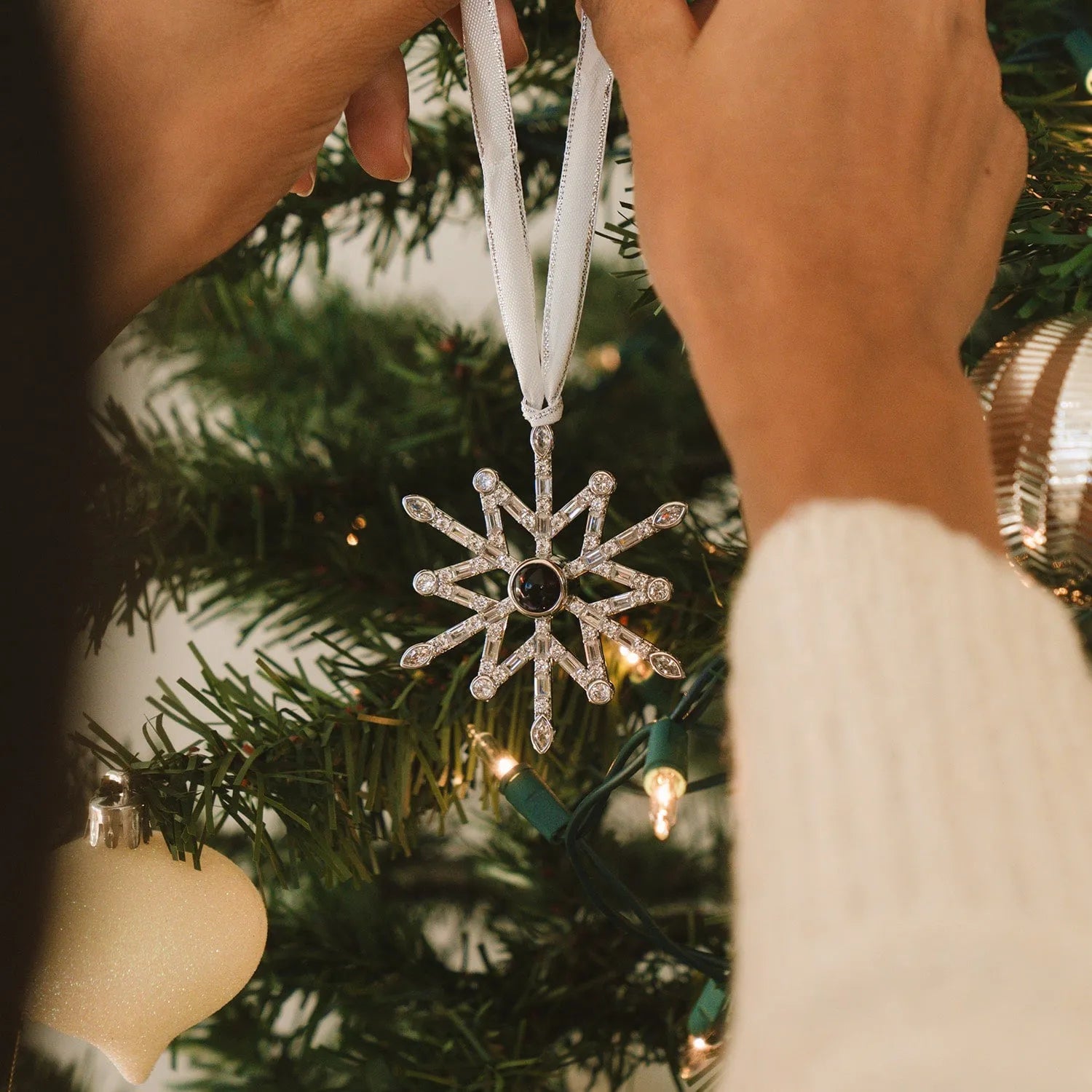 Personalized Custom Photo Christmas Projection Ornaments