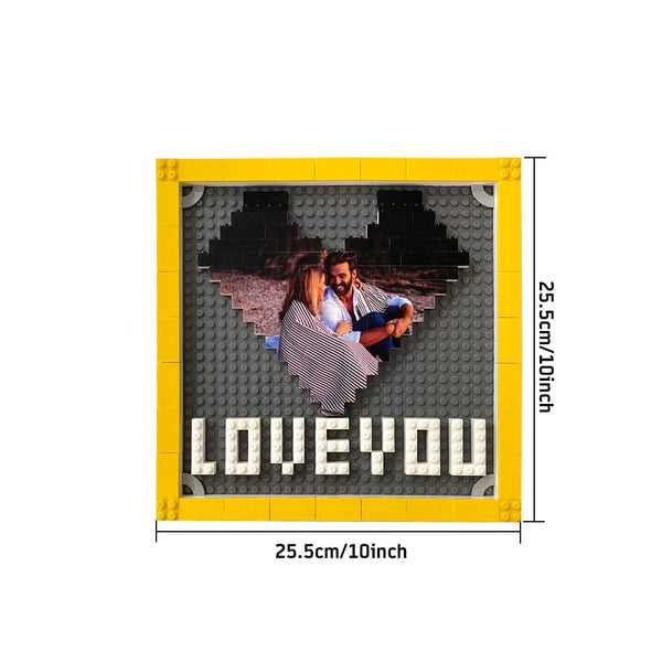 50%OFF⭐️Personalised Brick Puzzles Photo Block Gifts for Lovers