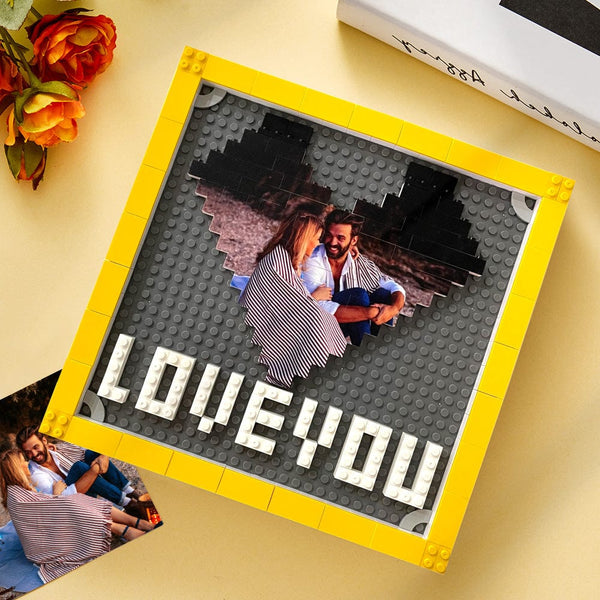 50%OFF⭐️Personalised Brick Puzzles Photo Block Gifts for Lovers