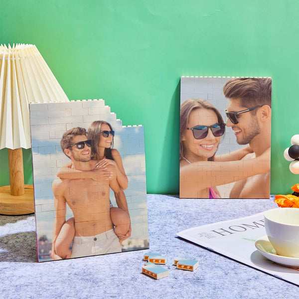 50%OFF⭐️Personalised Brick Puzzles Photo Block Gifts for Lovers