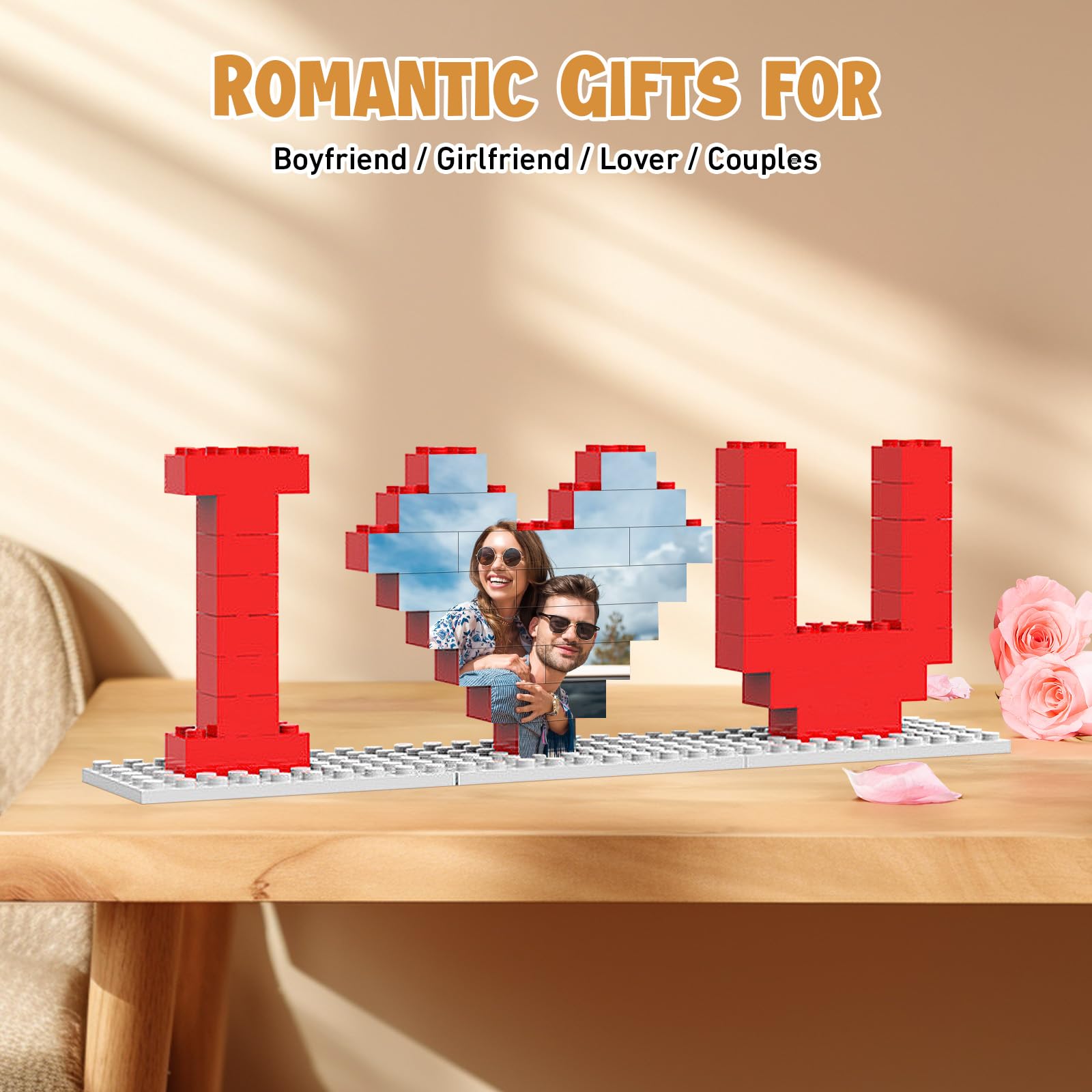 Giftofloves™ 50%OFF⭐️Personalised Brick Puzzles Photo Block Gifts for Lovers