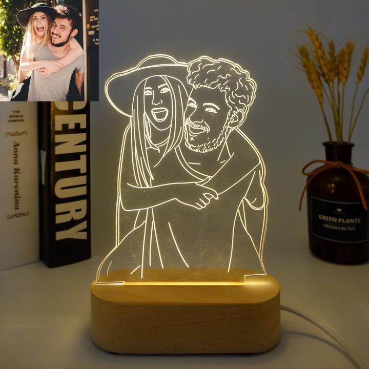 Personalized Love Lamp Gift for Mom