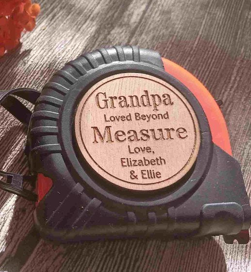 Loved Beyond Measure Personalized Tape Measure