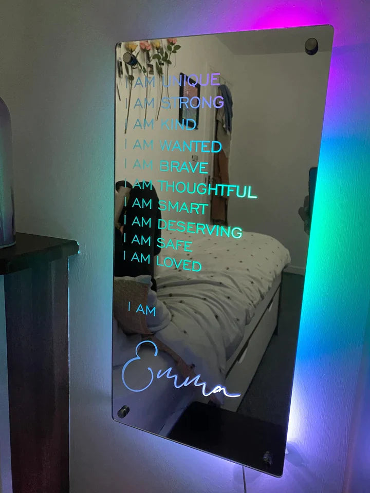 Giftofloves™ Affirmations Mirror - I Am Mirror