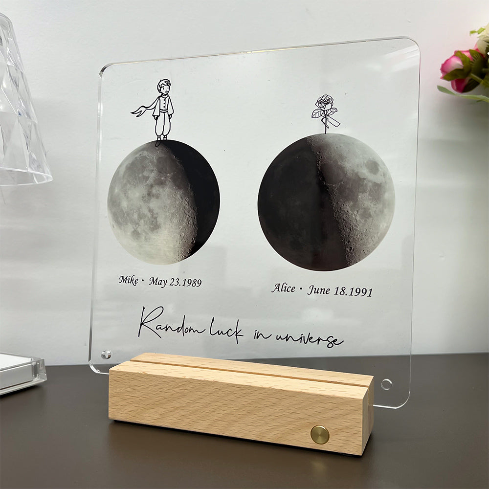 50%OFF🌔Personalized Moon Phases Handwritable LED Lamp