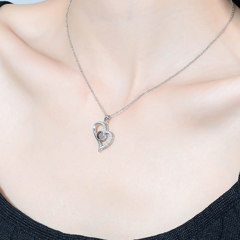 Giftofloves™ 100 Language I Love You Necklace