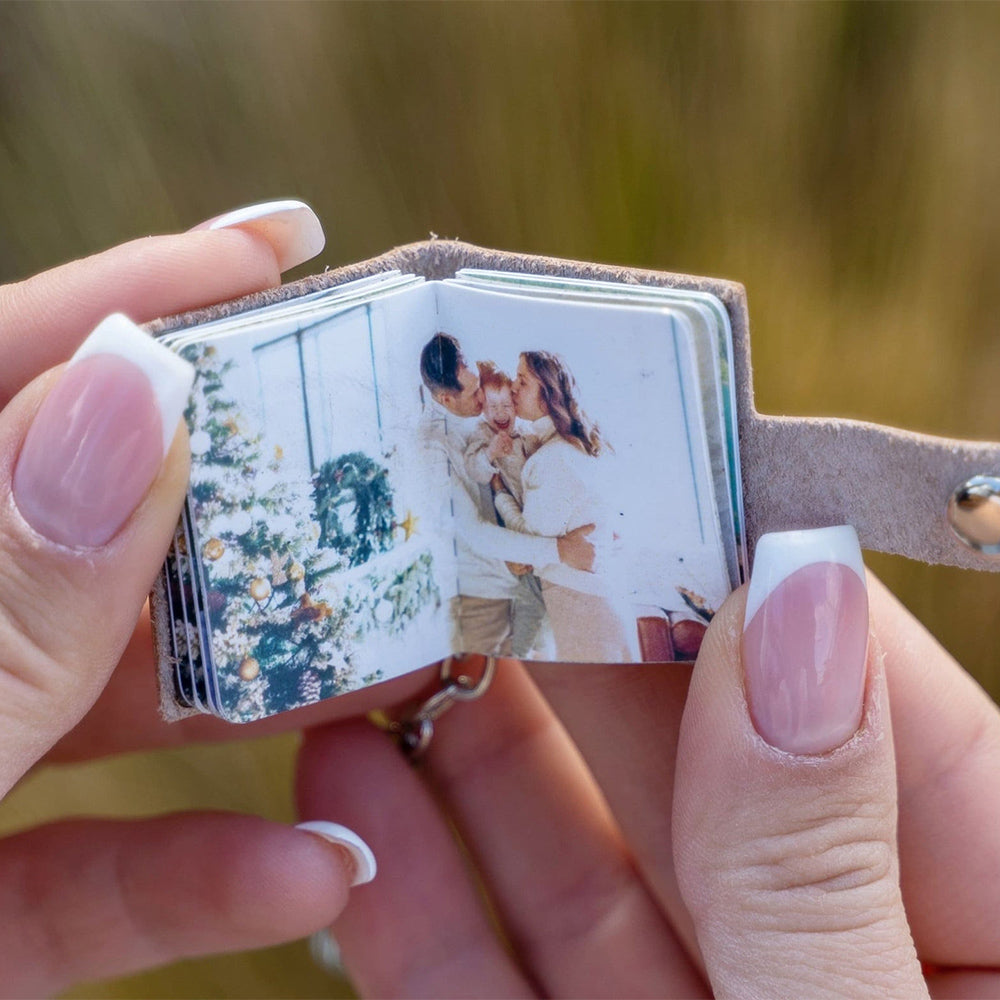 Giftofloves™ Mini Photo Album Keychain For Your Love