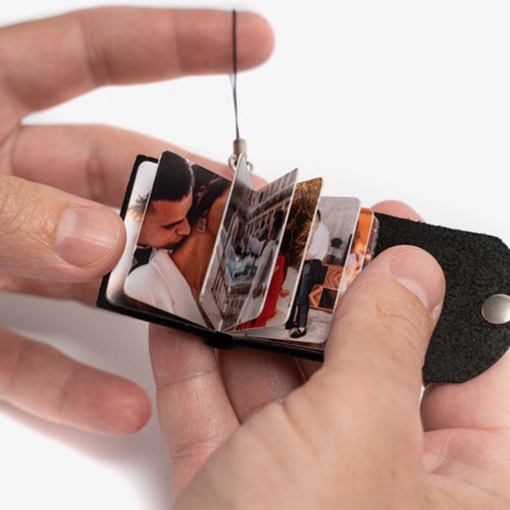 Giftofloves™ Mini Photo Album Keychain For Your Love