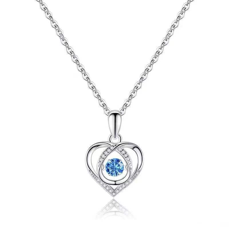 Giftofloves™ Valentine'S Day Gift - Beating Heart Crystal Necklace