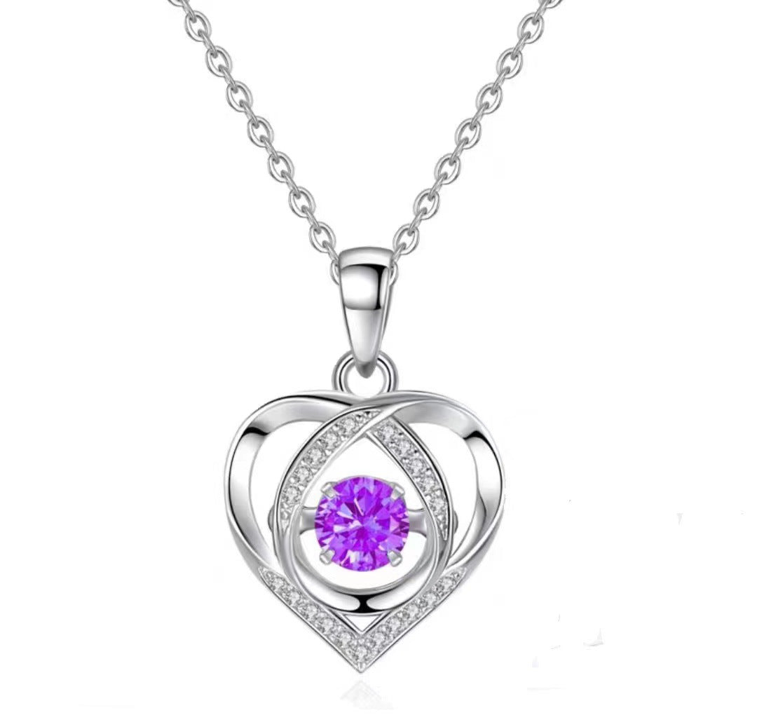 Giftofloves™ Valentine'S Day Gift - Beating Heart Crystal Necklace