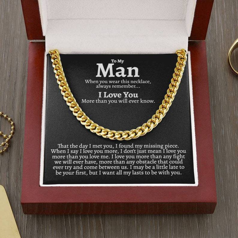 Giftofloves™ Love Necklace For Your Man