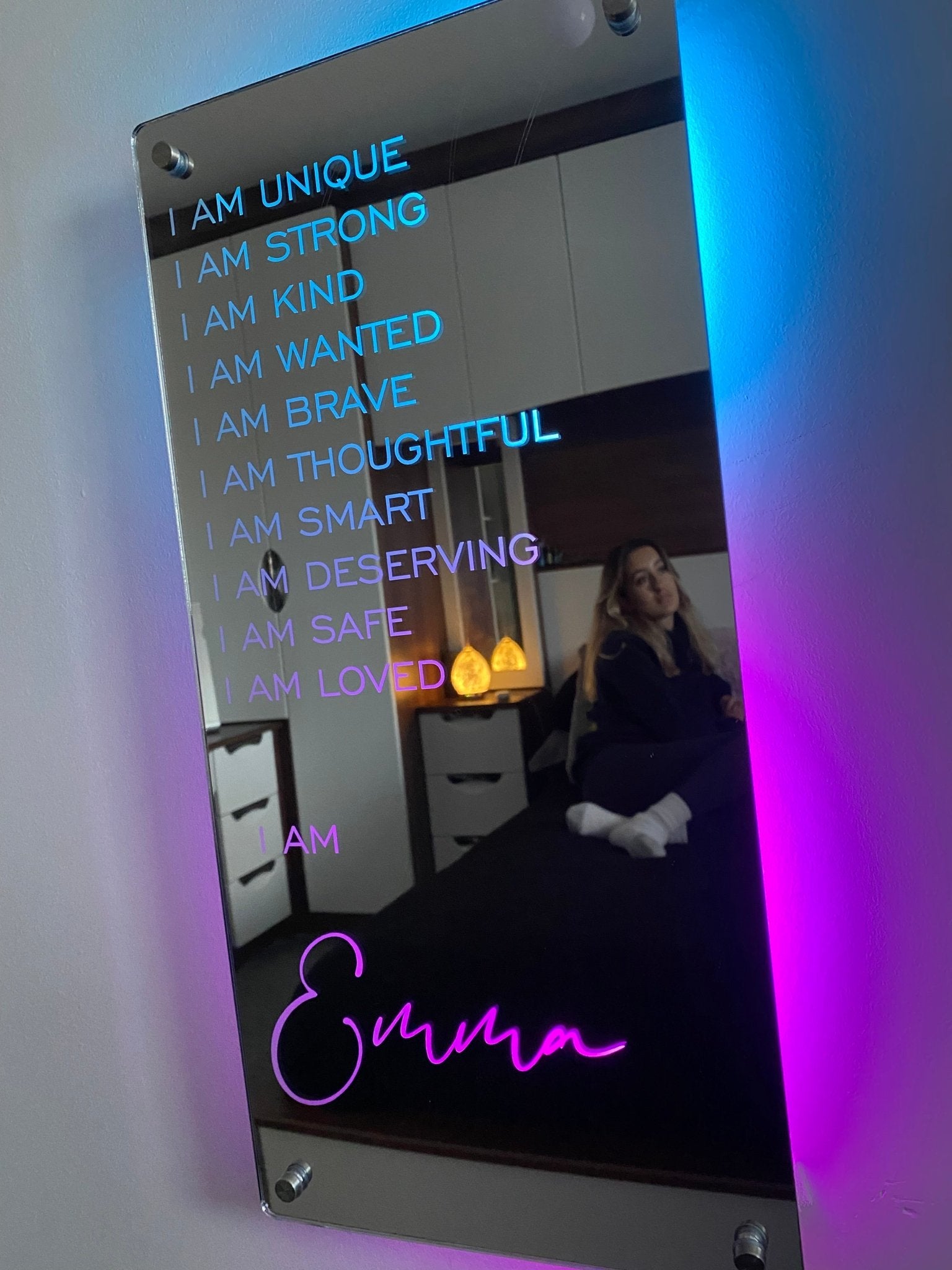 Giftofloves™ Affirmations Mirror - I Am Mirror