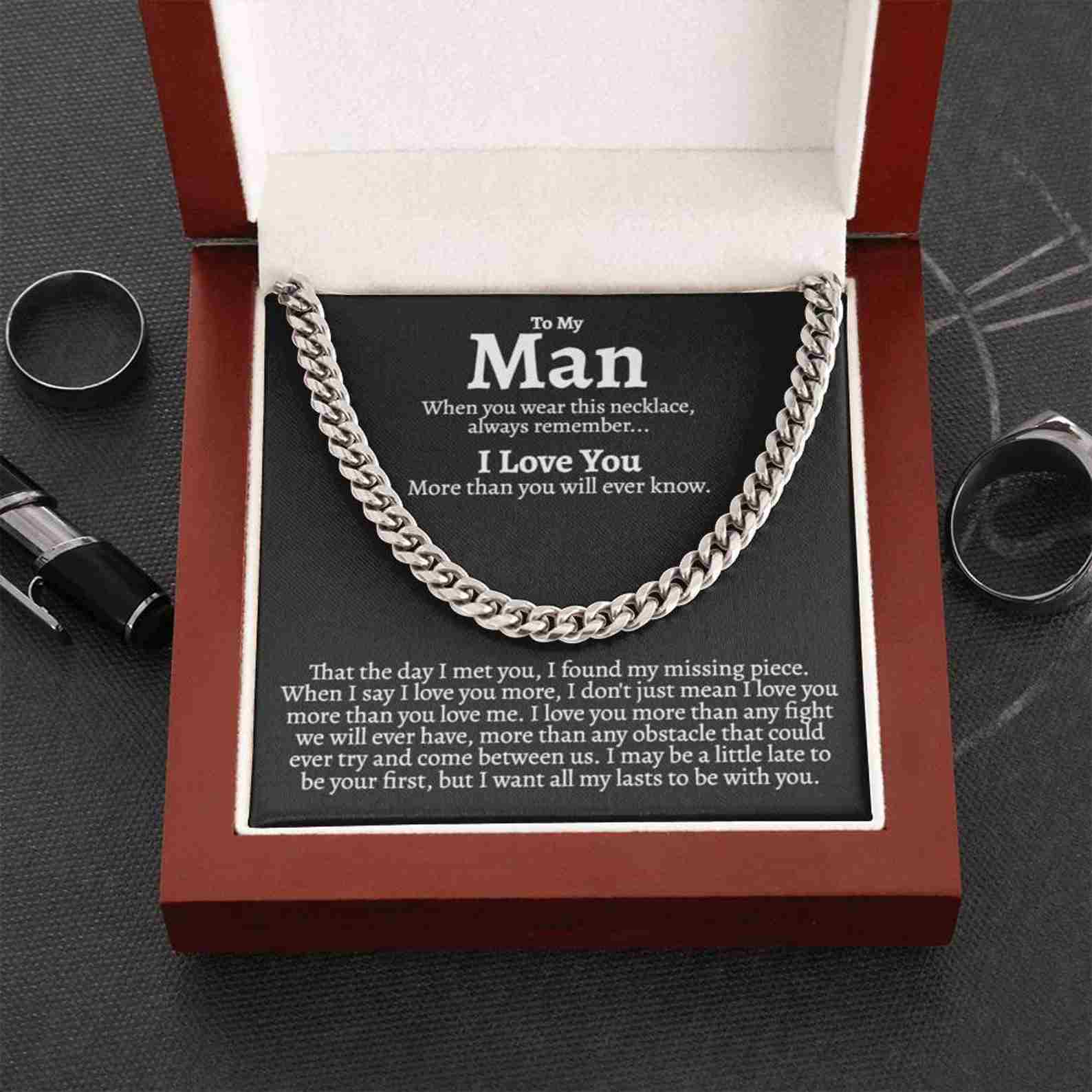 Giftofloves™ Love Necklace For Your Man